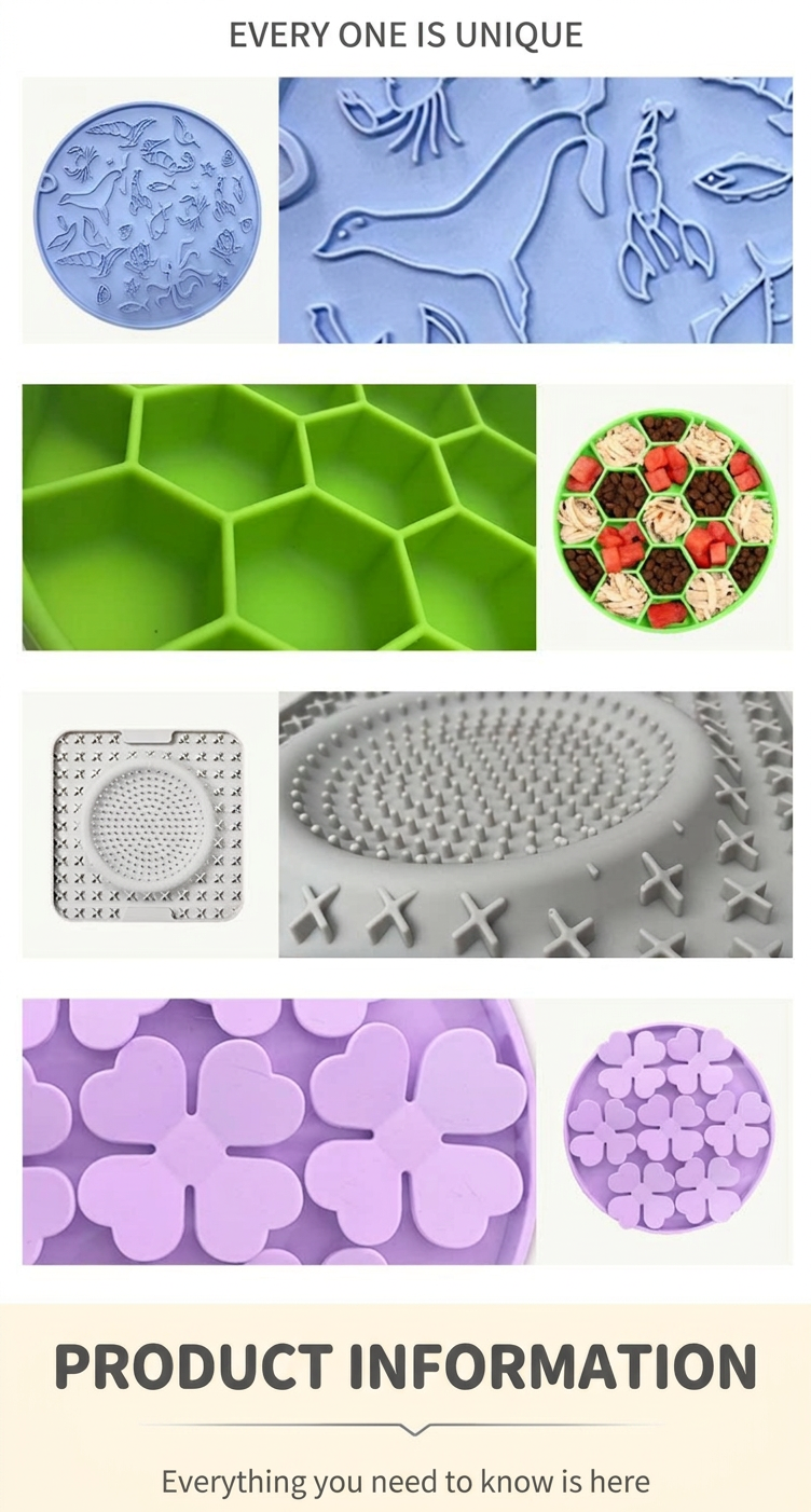STAYPAW Silicone Lick Mat & Slow Feeder Bowl for Dog & Cat Anxiety Relief - Detail 8