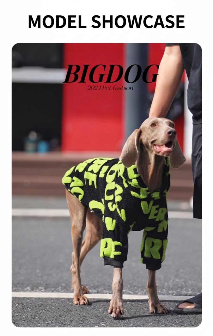 STAYPAW Heavyweight Sherpa Lined Dog Winter Jacket with Hood for Medium & Large Dogs - Detail 2