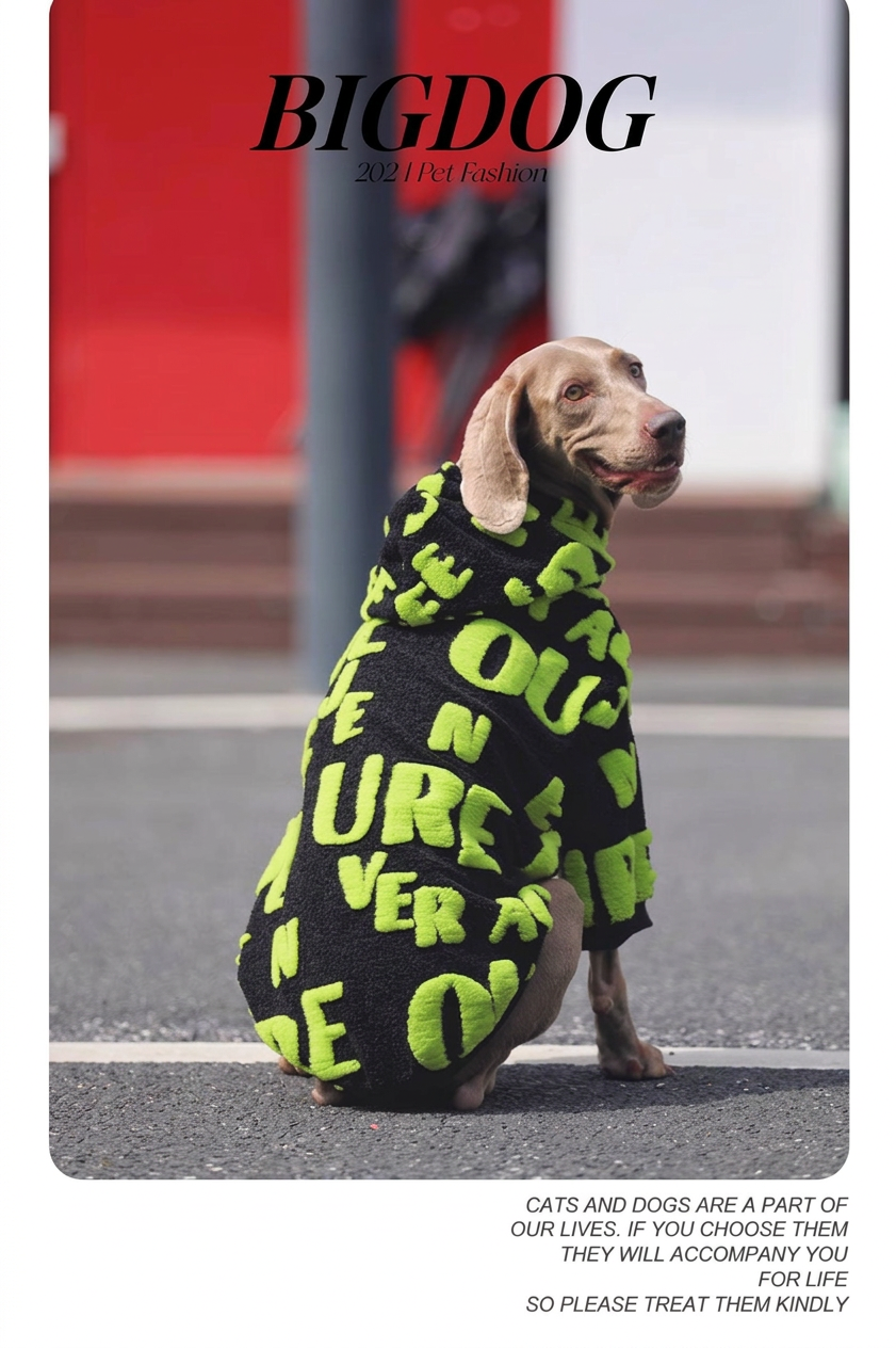 STAYPAW Heavyweight Sherpa Lined Dog Winter Jacket with Hood for Medium & Large Dogs - Detail 3