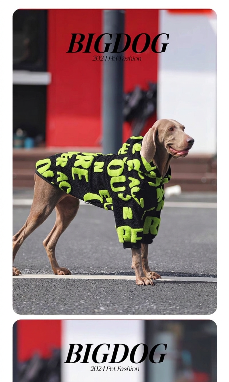 STAYPAW Heavyweight Sherpa Lined Dog Winter Jacket with Hood for Medium & Large Dogs - Detail 4