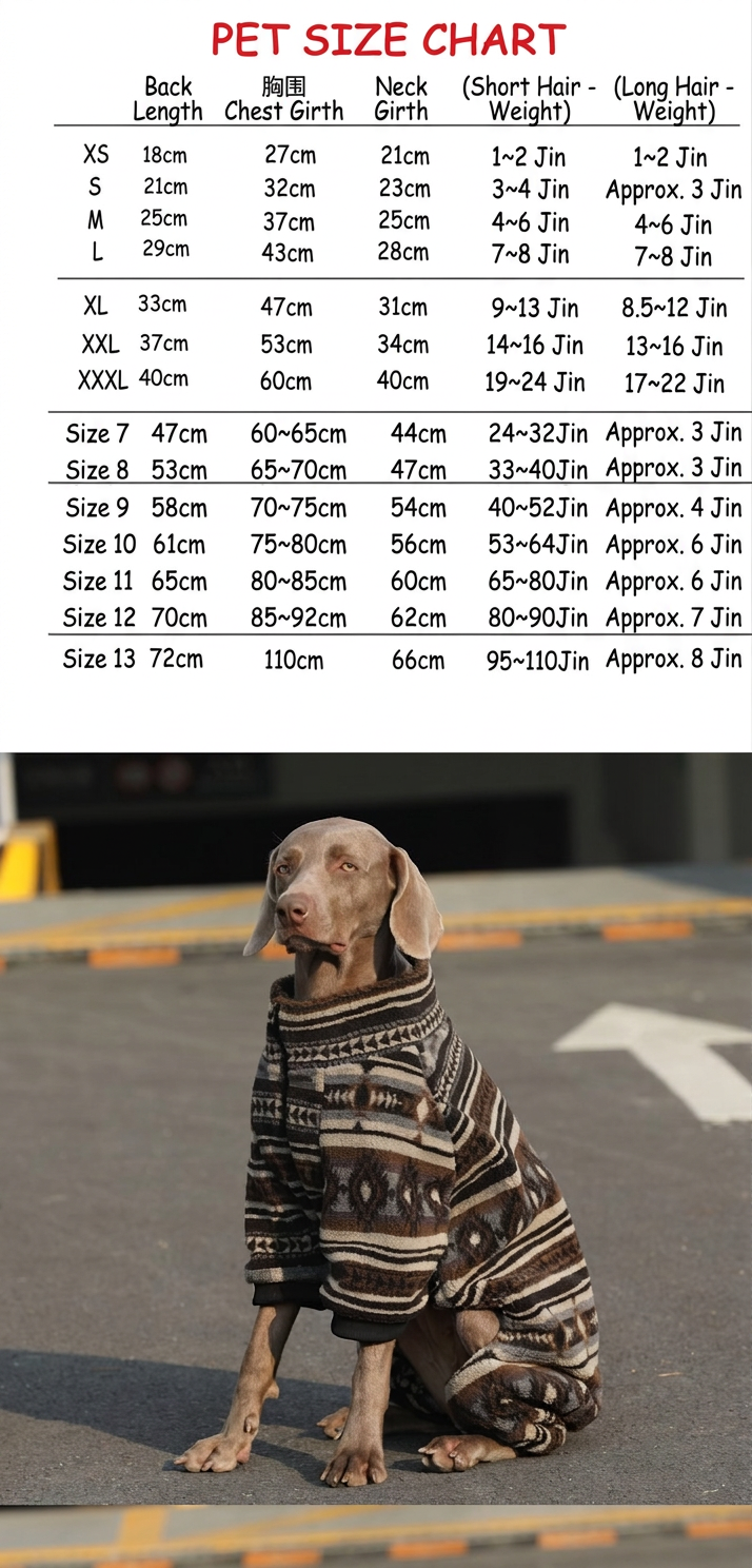 STAYPAW Retro Geometric Quilted Dog Coat Thermal Padded Cold Weather Jacket - Detail 1